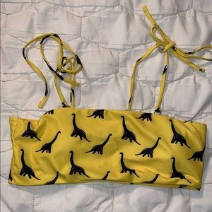 Cute Dino bikini top!